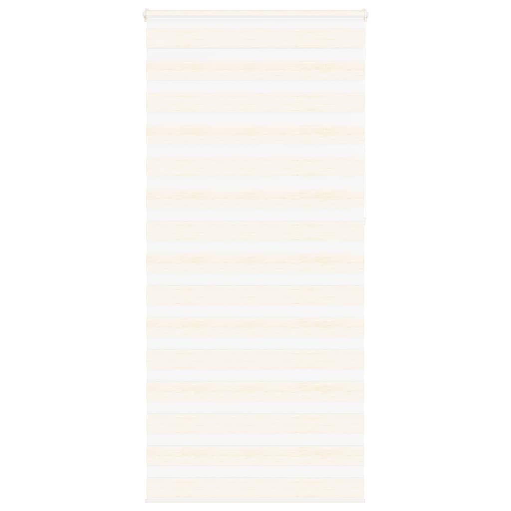 vidaXL Zebra Blind Marble Beige 100x230 cm Fabric Width 95.9 cm Polyester