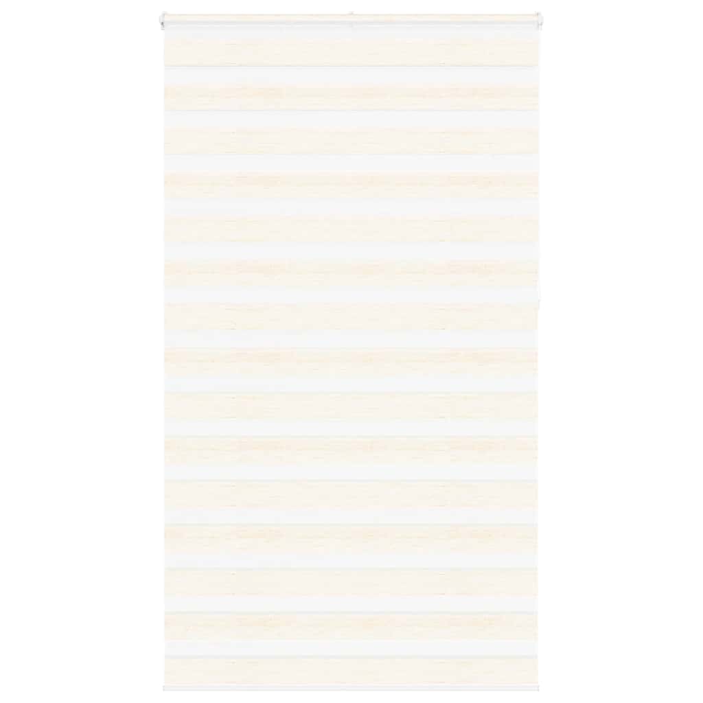 vidaXL Zebra Blind Marble Beige 120x230 cm Fabric Width 115.9 cm Polyester