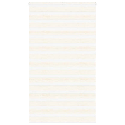 vidaXL Zebra Blind Marble Beige 120x230 cm Fabric Width 115.9 cm Polyester