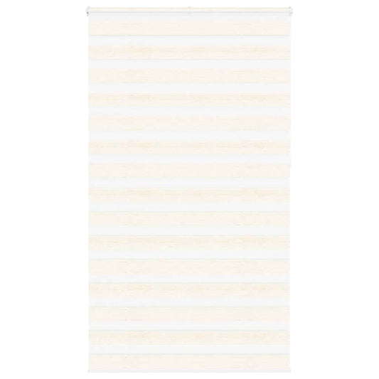 vidaXL Zebra Blind Marble Beige 120x230 cm Fabric Width 115.9 cm