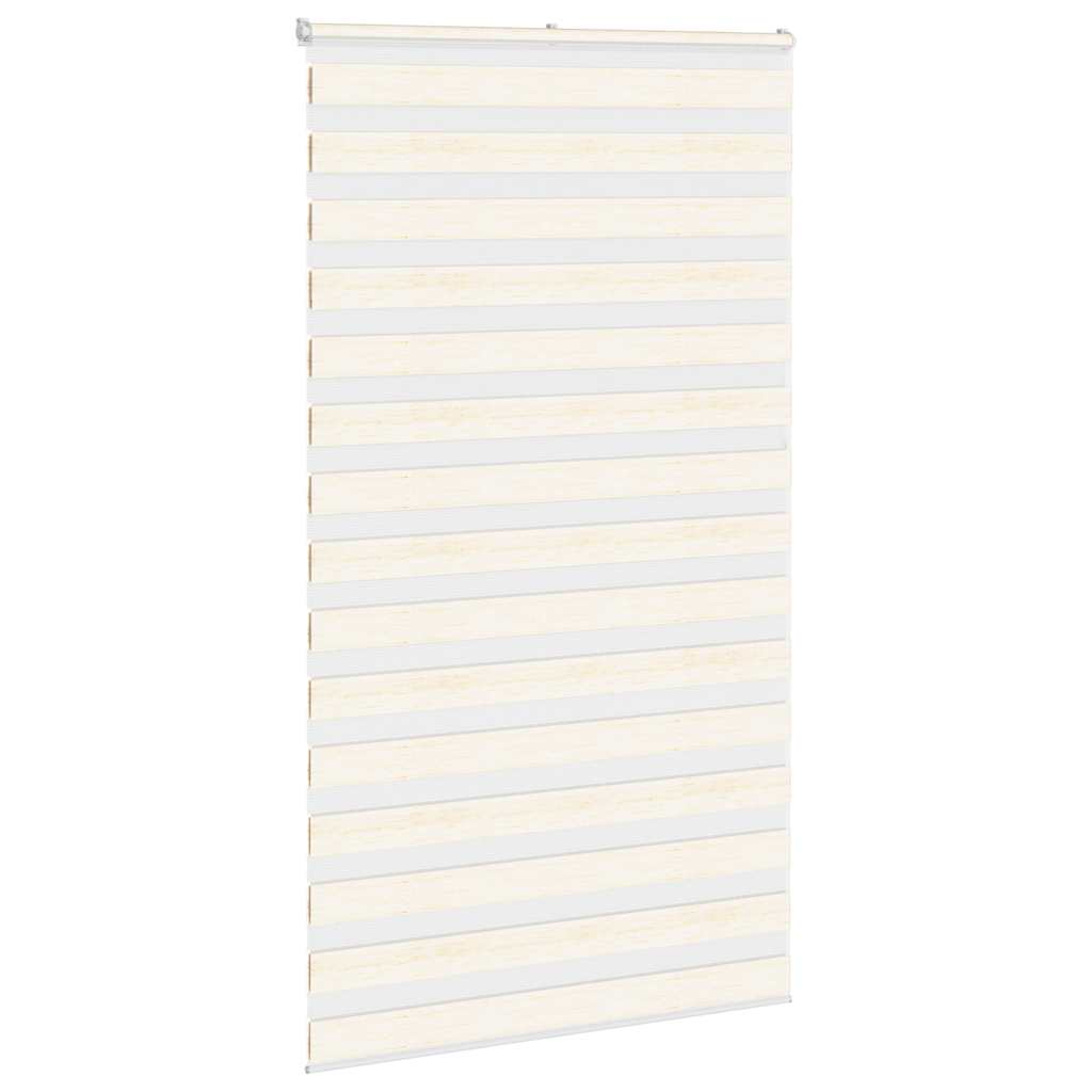 vidaXL Zebra Blind Marble Beige 120x230 cm Fabric Width 115.9 cm