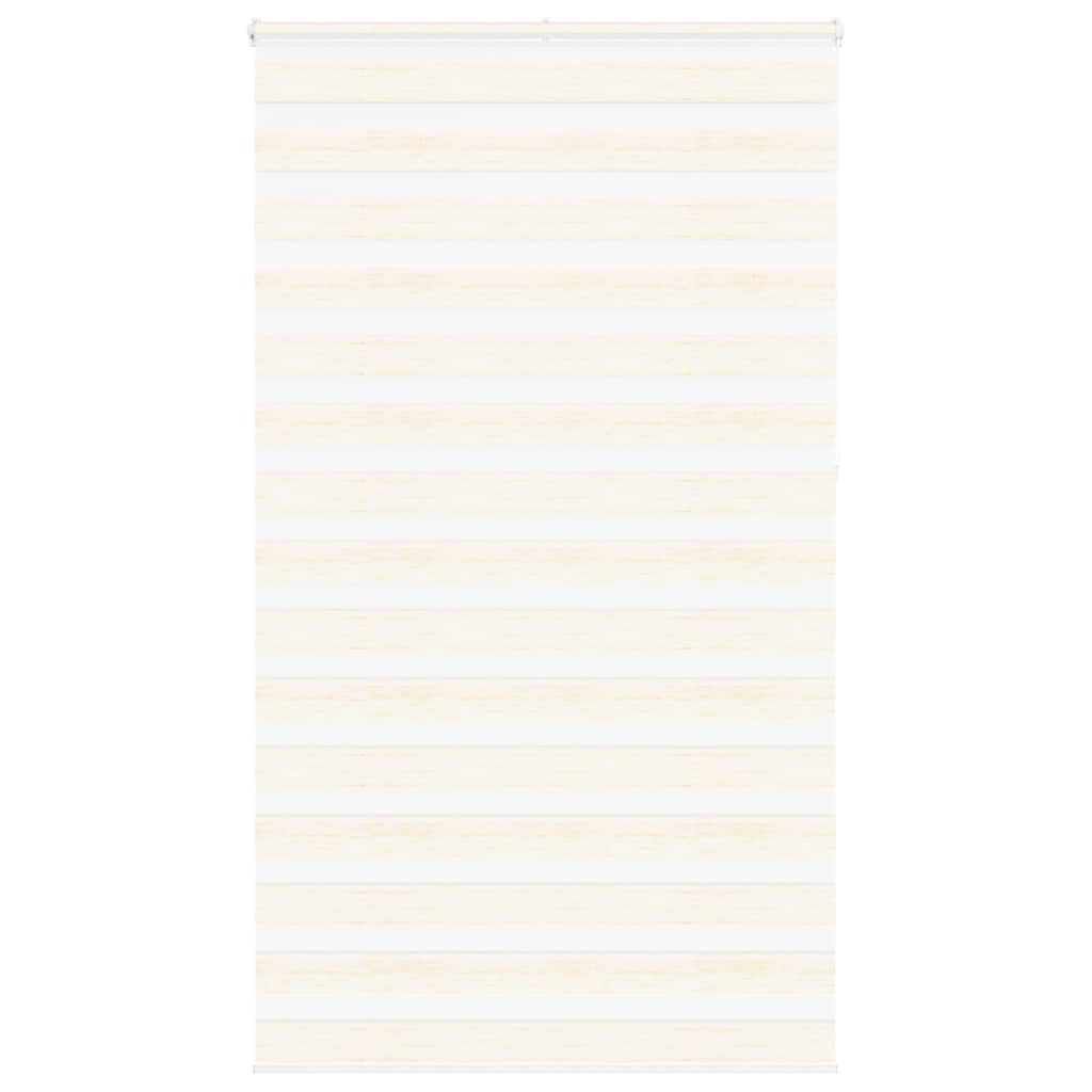 vidaXL Zebra Blind Marble Beige 130x230 cm Fabric Width 125.9 cm