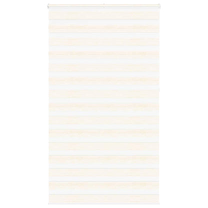 vidaXL Zebra Blind Marble Beige 130x230 cm Fabric Width 125.9 cm