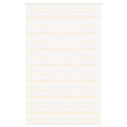 vidaXL Zebra Blind Marble Beige 145x230 cm Fabric Width 140.9 cm Polyester