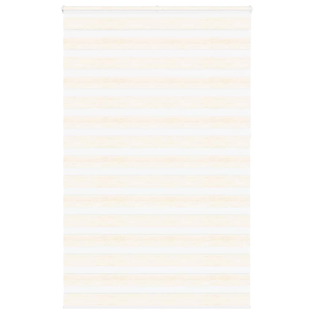 vidaXL Zebra Blind Marble Beige 150x230 cm Fabric Width 145.9 cm Polyester