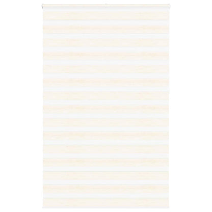 vidaXL Zebra Blind Marble Beige 150x230 cm Fabric Width 145.9 cm Polyester