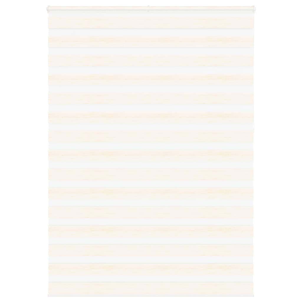 vidaXL Zebra Blind Marble Beige 155x230 cm Fabric Width 150.9 cm