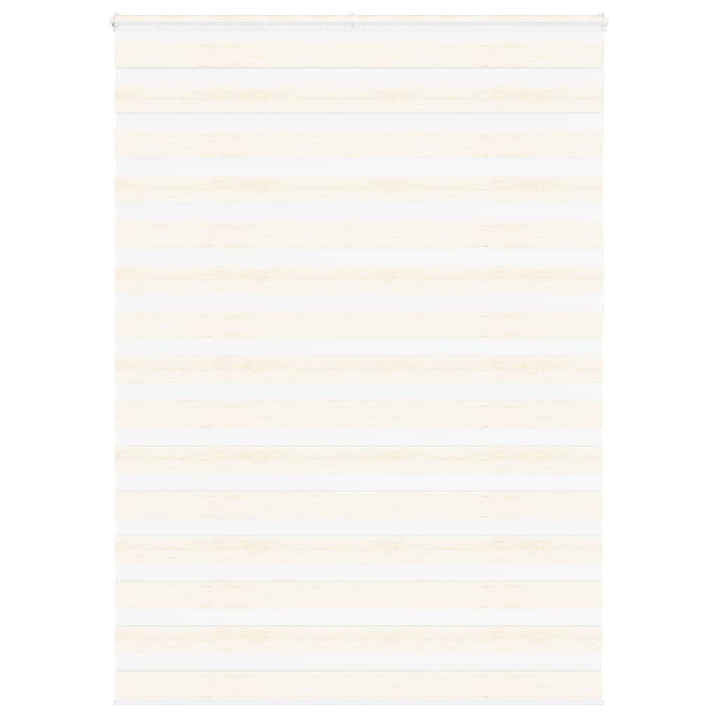 vidaXL Zebra Blind Marble Beige 160x230 cm Fabric Width 155.9 cm
