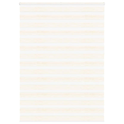 vidaXL Zebra Blind Marble Beige 165x230 cm Fabric Width 160,9 cm Polyester