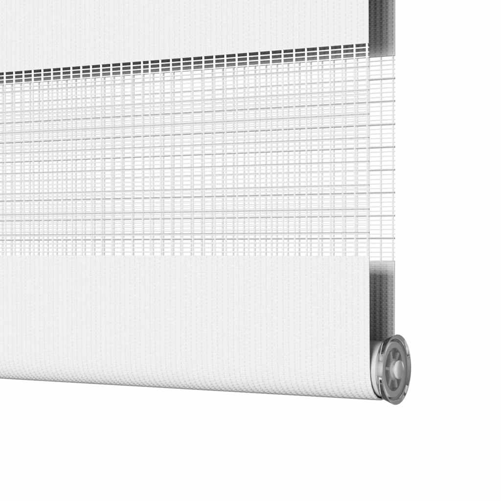 vidaXL Zebra Blind White 75x100 cm Fabric Width 70,9 cm Polyester