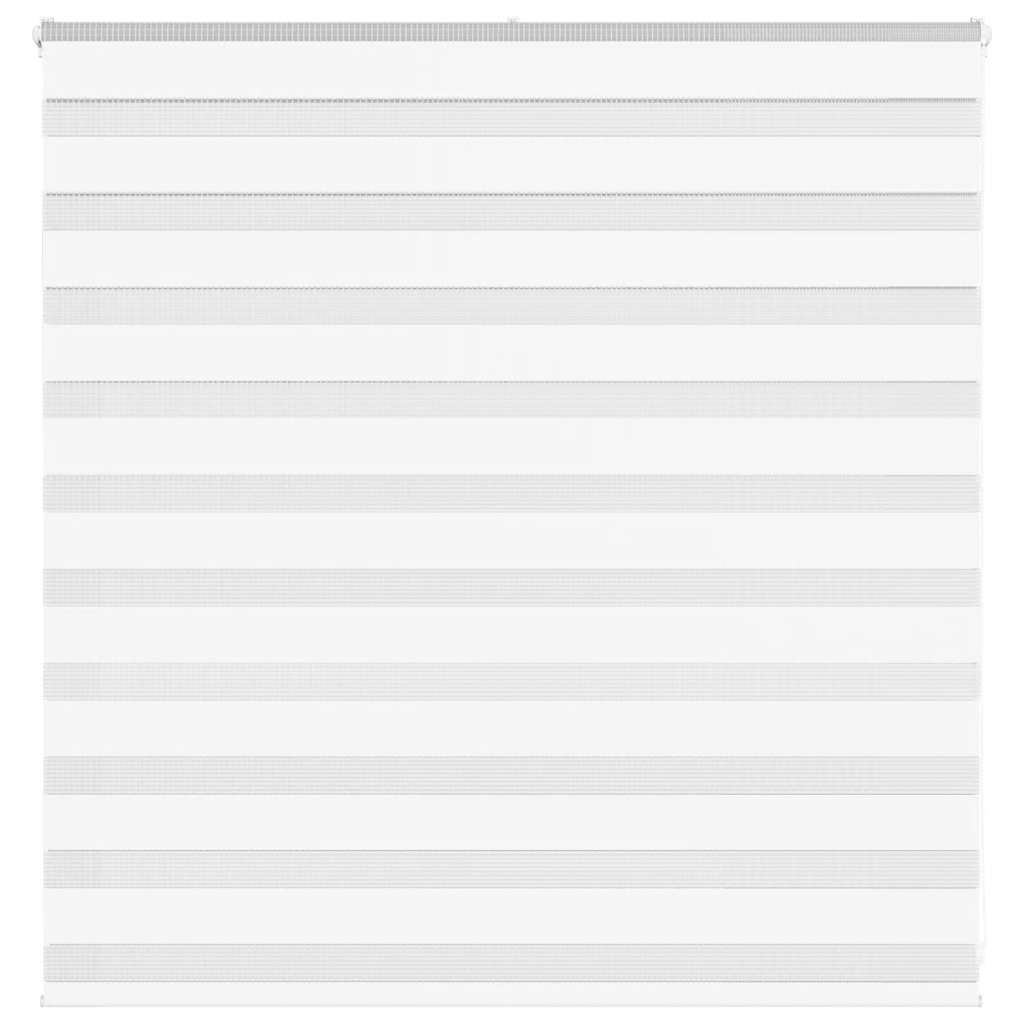 vidaXL Zebra Blind White 150x100 cm Fabric Width 145.9 cm Polyester