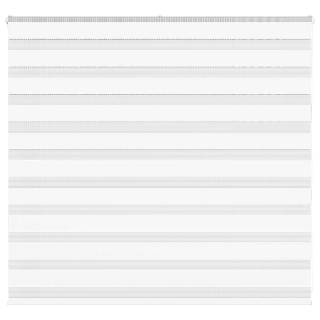vidaXL Zebra Blind White 160x100 cm Fabric Width 155,9 cm Polyester