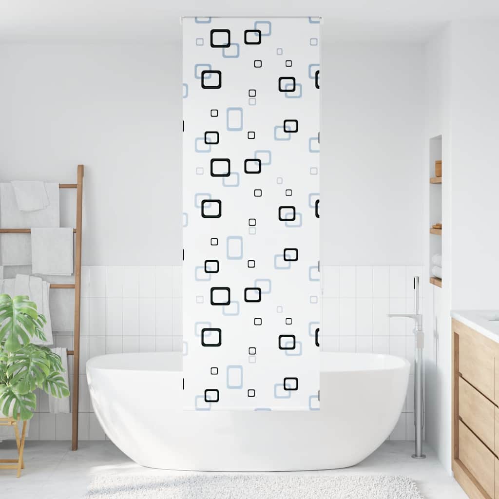 vidaXL Shower Roller Blind 70x240 cm Fabric Width 66 cm