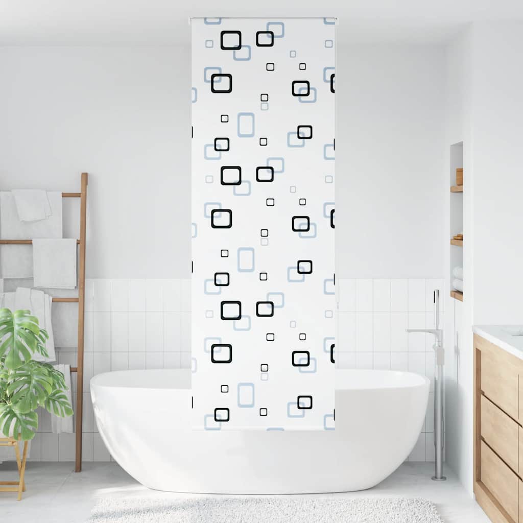 vidaXL Shower Roller Blind 80x240 cm Fabric Width 76 cm