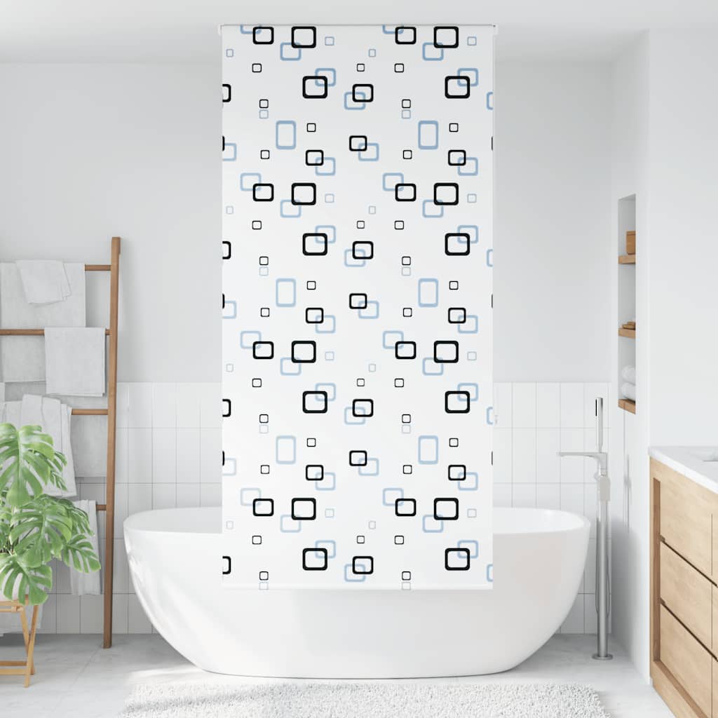 vidaXL Shower Roller Blind 90x240 cm Fabric Width 86 cm