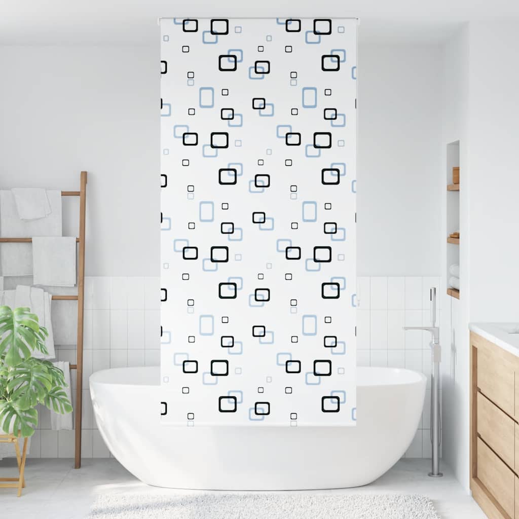 vidaXL Shower Roller Blind 110x240 cm Fabric Width 106 cm
