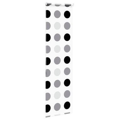 vidaXL Shower Roller Blind 70x240 cm Fabric Width 66 cm