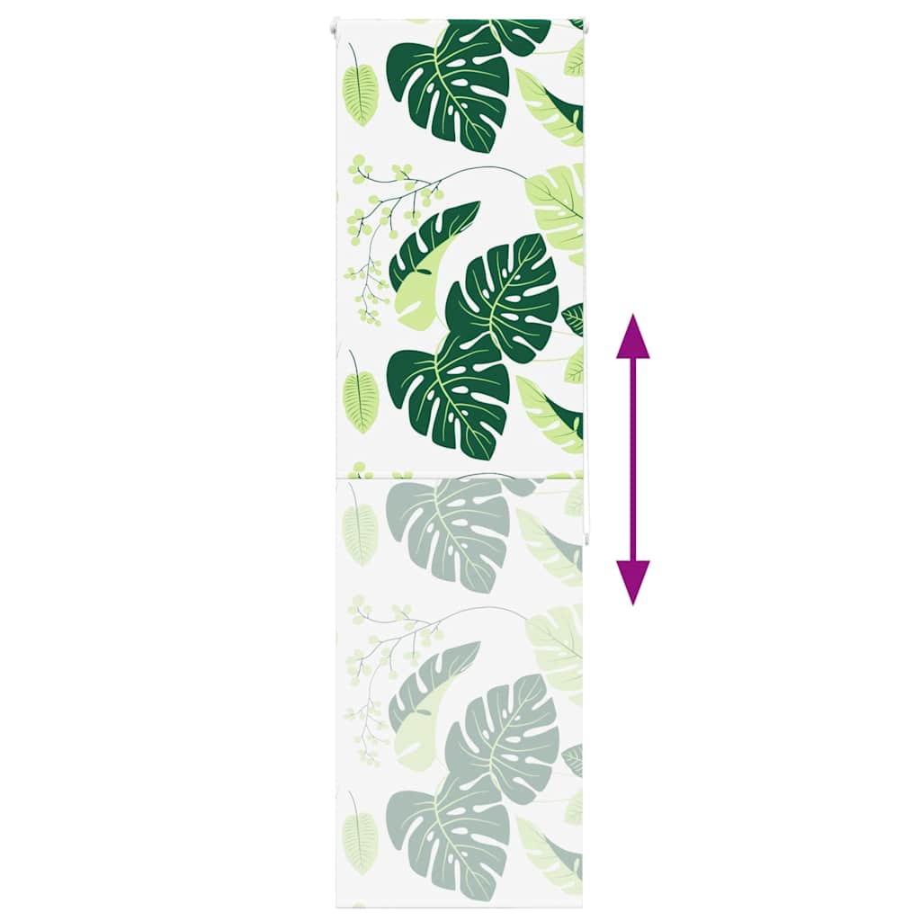 vidaXL Shower Roller Blind 70x240 cm Fabric Width 66 cm