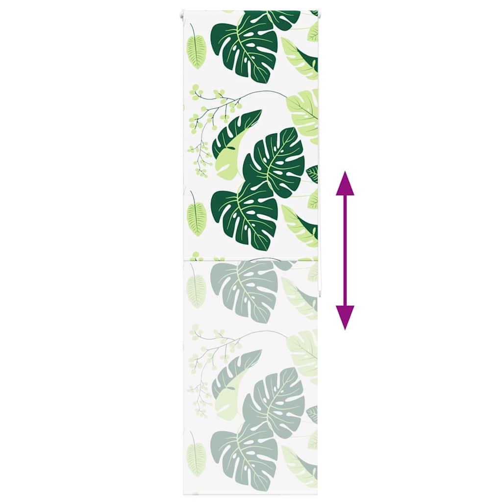 vidaXL Shower Roller Blind 80x240 cm Fabric Width 76 cm