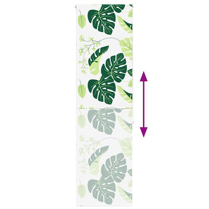 vidaXL Shower Roller Blind 80x240 cm Fabric Width 76 cm