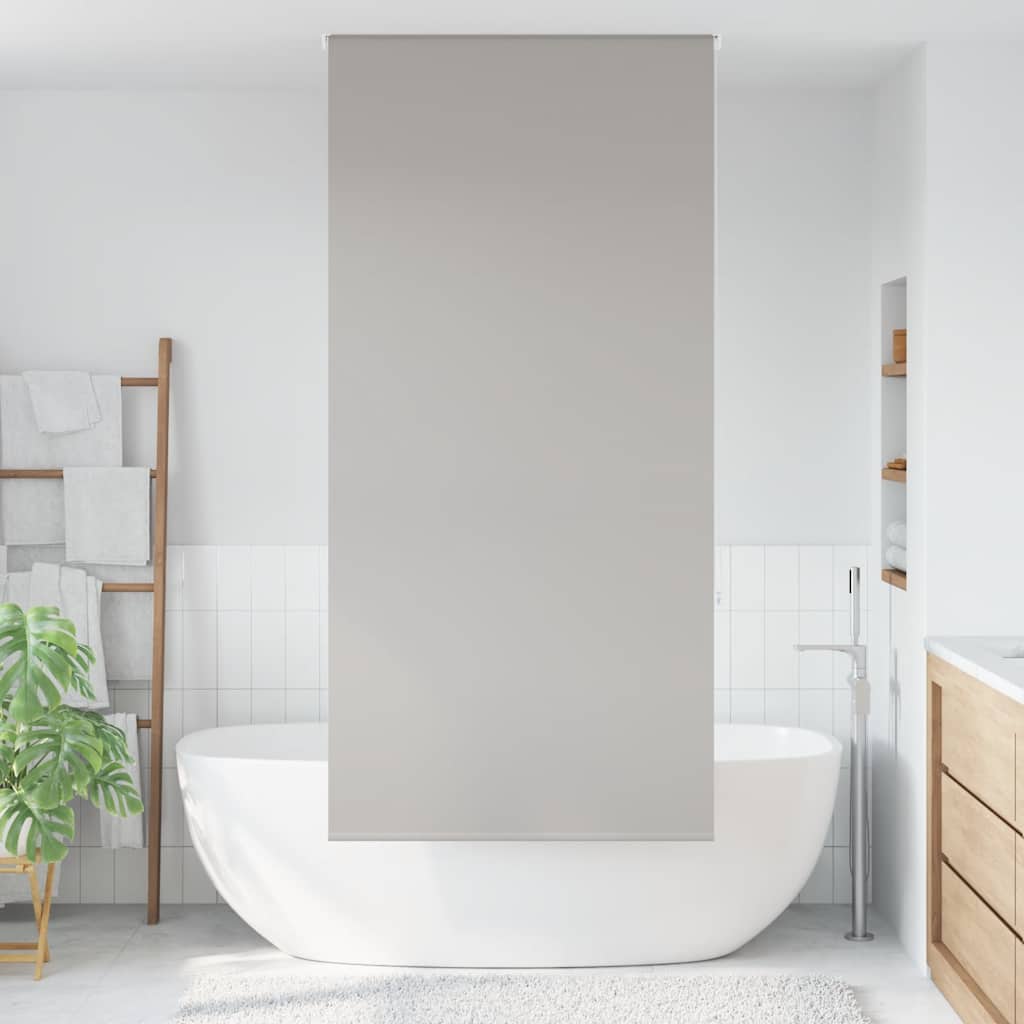 vidaXL Shower Roller Blind 90x240 cm Fabric Width 86 cm