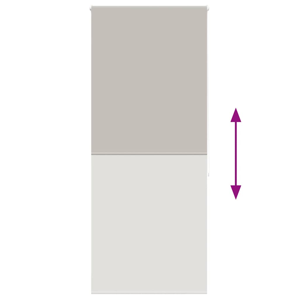 vidaXL Shower Roller Blind 90x240 cm Fabric Width 86 cm