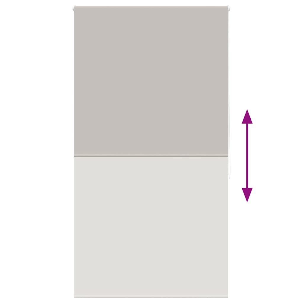 vidaXL Shower Roller Blind 120x240 cm Fabric Width 116 cm