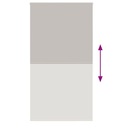 vidaXL Shower Roller Blind 120x240 cm Fabric Width 116 cm