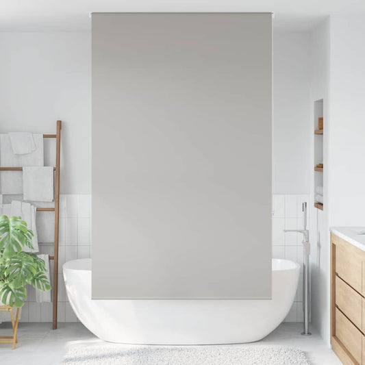 vidaXL Shower Roller Blind 130x240 cm Fabric Width 126 cm