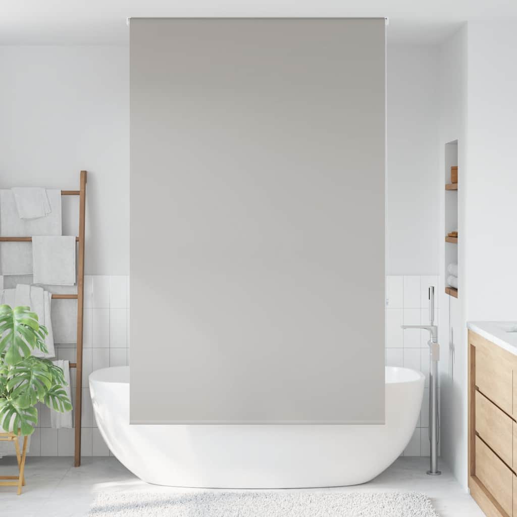 vidaXL Shower Roller Blind 130x240 cm Fabric Width 126 cm