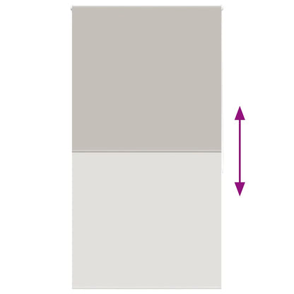 vidaXL Shower Roller Blind 140x240 cm Fabric Width 136 cm