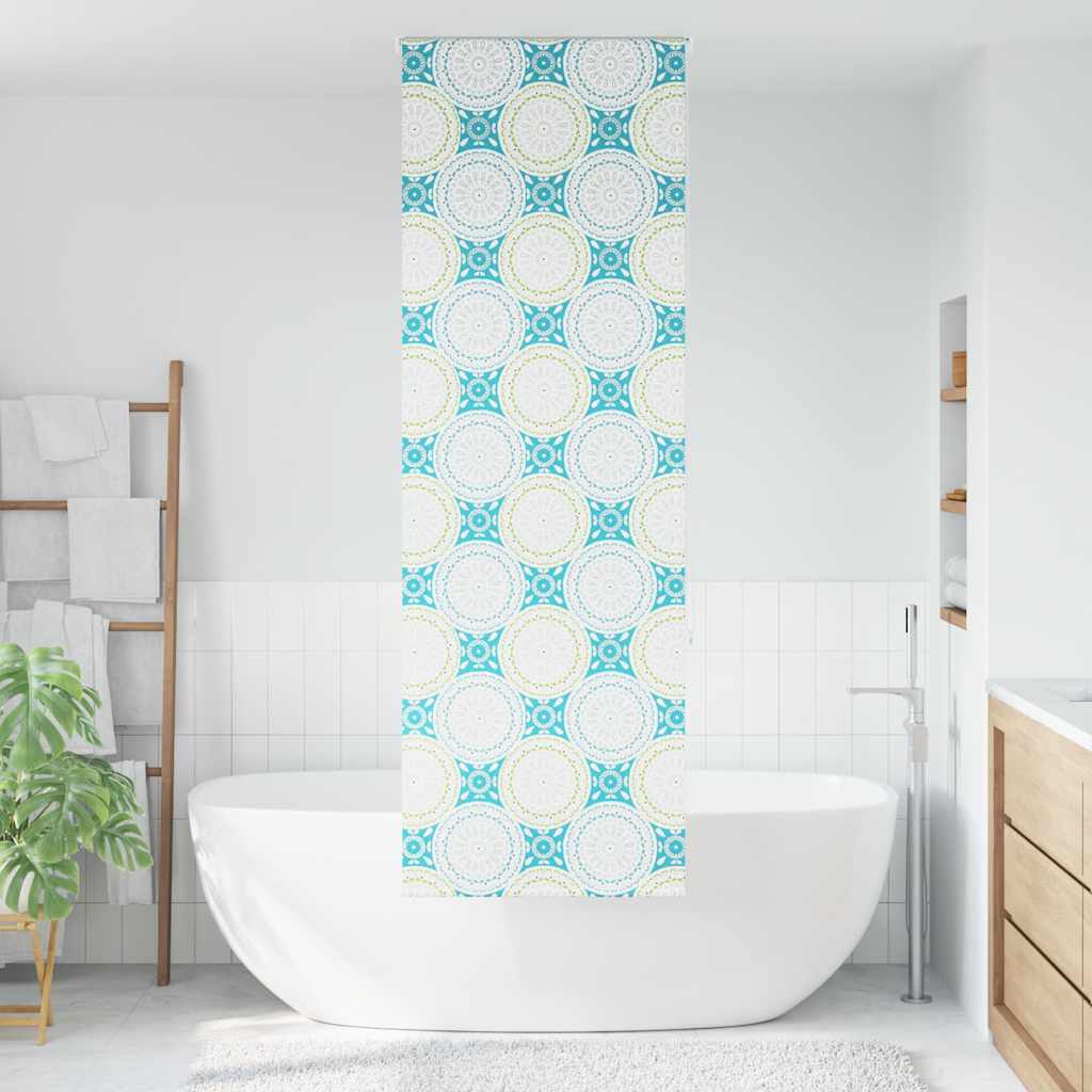 vidaXL Shower Roller Blind 60x240 cm Fabric Width 56 cm
