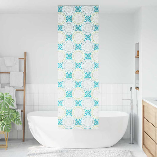 vidaXL Shower Roller Blind 60x240 cm Fabric Width 56 cm