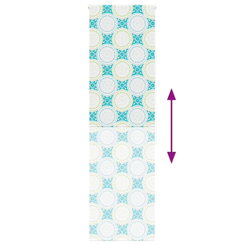 vidaXL Shower Roller Blind 60x240 cm Fabric Width 56 cm