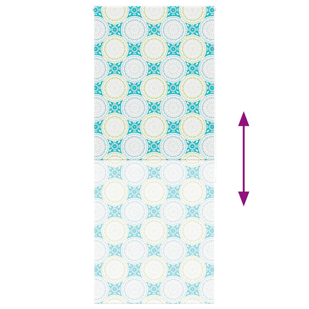 vidaXL Shower Roller Blind 90x240 cm Fabric Width 86 cm