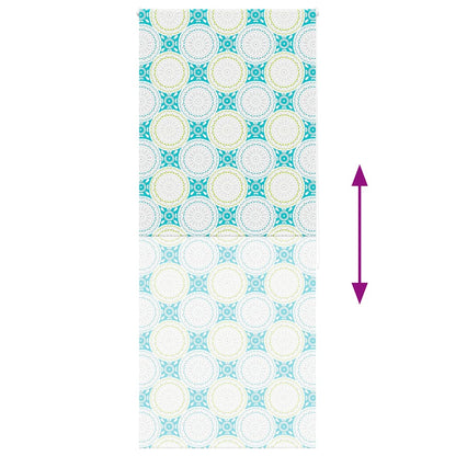 vidaXL Shower Roller Blind 90x240 cm Fabric Width 86 cm