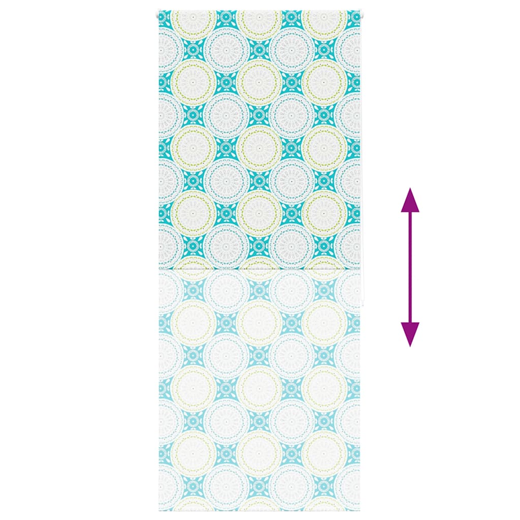 vidaXL Shower Roller Blind 100x240 cm Fabric Width 96 cm
