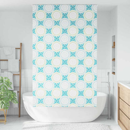 vidaXL Shower Roller Blind 130x240 cm Fabric Width 126 cm