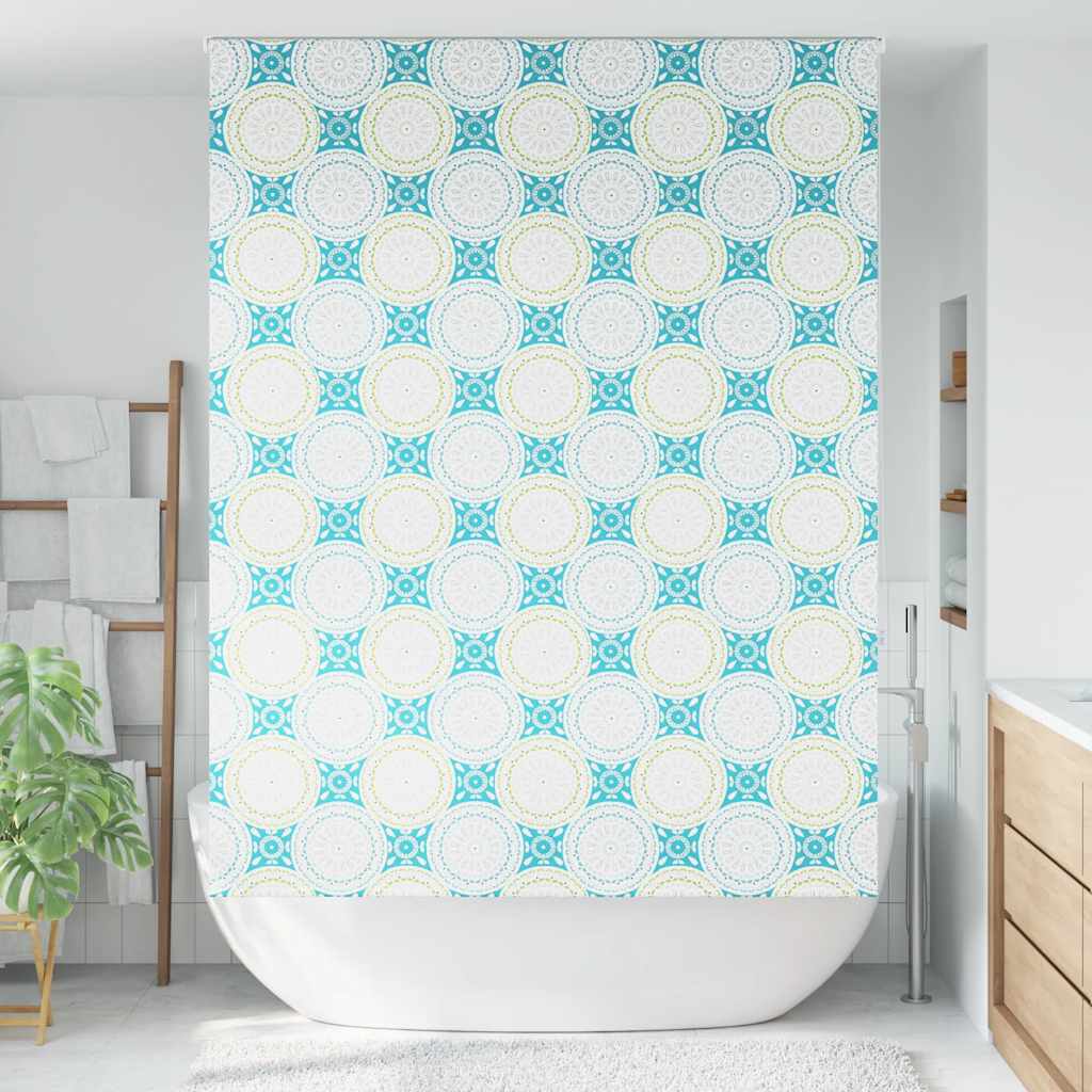 vidaXL Shower Roller Blind 150x240 cm Fabric Width 146 cm