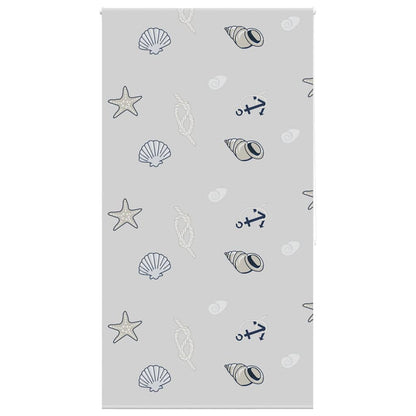 vidaXL Shower Roller Blind 130x240 cm Fabric Width 126 cm