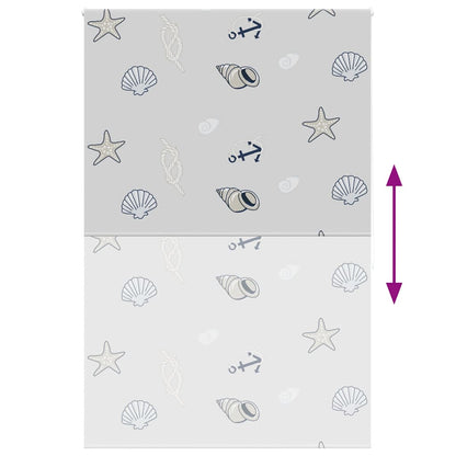 vidaXL Shower Roller Blind 160x240 cm Fabric Width 156 cm