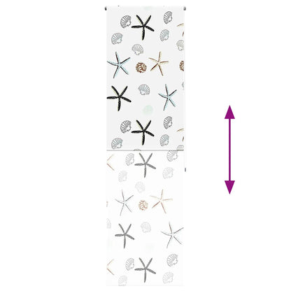 vidaXL Shower Roller Blind 70x240 cm Fabric Width 66 cm
