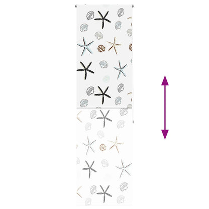 vidaXL Shower Roller Blind 80x240 cm Fabric Width 76 cm