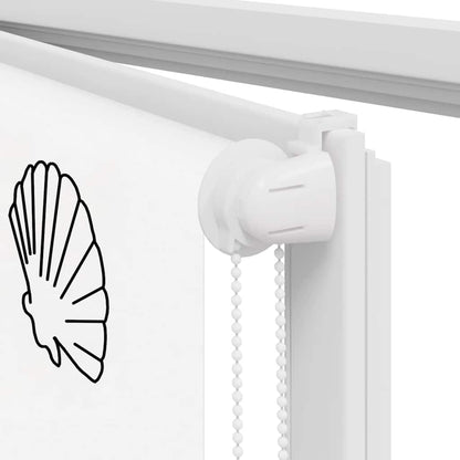 vidaXL Shower Roller Blind 80x240 cm Fabric Width 76 cm