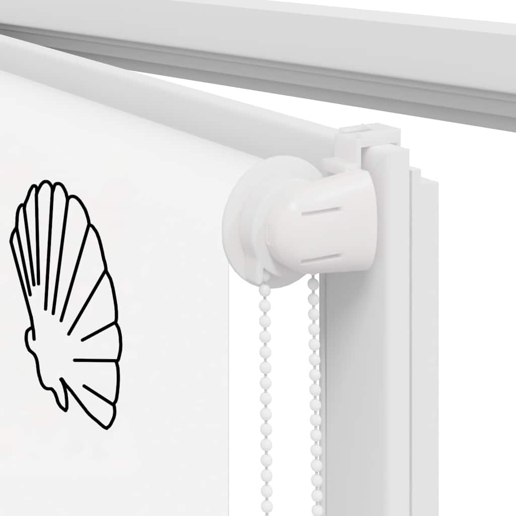 vidaXL Shower Roller Blind 120x240 cm Fabric Width 116 cm