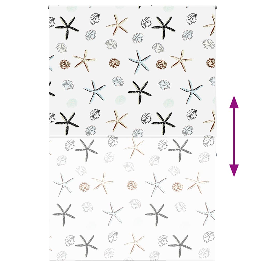 vidaXL Shower Roller Blind 150x240 cm Fabric Width 146 cm
