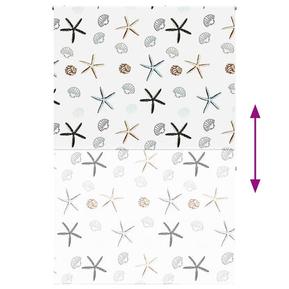 vidaXL Shower Roller Blind 150x240 cm Fabric Width 146 cm