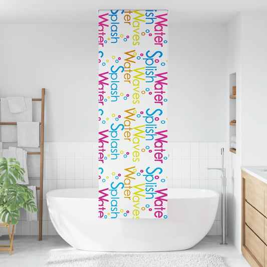 vidaXL Shower Roller Blind 60x240 cm Fabric Width 56 cm