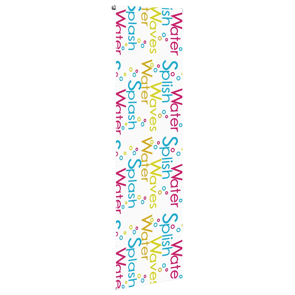 vidaXL Shower Roller Blind 60x240 cm Fabric Width 56 cm