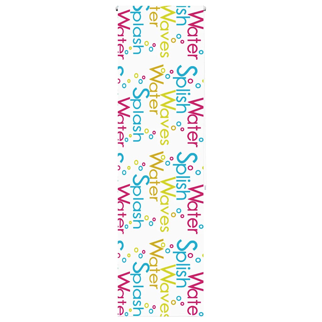 vidaXL Shower Roller Blind 70x240 cm Fabric Width 66 cm